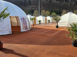 fitneXX Zelt-Dorf, luxury tent in Balsthal