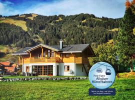 Traumferienwohnung Alpenliebe Sommer-Hörnerbahnen kostenlos，博斯特朗的公寓