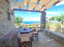 Filokalia 1 - Vacation House With Sea View, beach rental in Karistos
