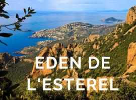 L'Eden de l'Esterel – hotel w mieście LʼÉglise