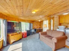 Lakeview Maine Retreat with Fire Pit, Grill and Canoe