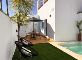 casita sol para 2 personas con piscina privada, hotel v mestu Vejer de la Frontera