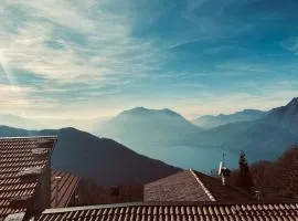 Chalet la terrazza vista lago