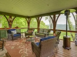 On 22 Acres Cullowhee Craftsman Home with Mtn Views