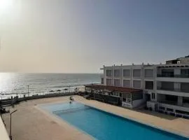 Pieds dans l'eau, piscine face à la mer - Adan beach - entre Agadir et Taghazout