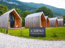 Cabino - Fresh Air Resort, chata v destinácii Bovec