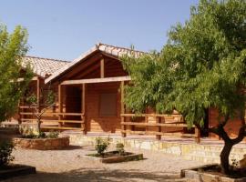 Casas de Madera Los Molinos, complexe hôtelier à Ossa de Montiel