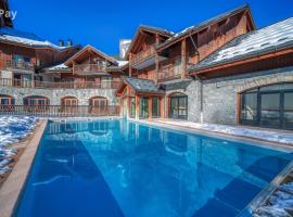 Les Alpages du Corbier C101, Ferienwohnung in Villarembert