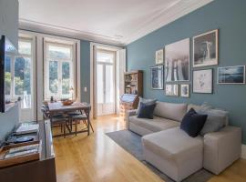 Central location with garden & equipped kitchen