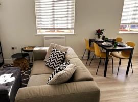 Stylish and Modern One-Bedroom Flat in Dorset, huoneisto kohteessa Parkstone