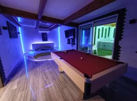 Appartement Le Secret Spa billard sensualité, vacation rental in Espondeilhan