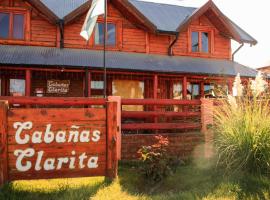 Cabañas Clarita, hotel para famílias em Dina Huapi