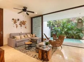 BajoCielo107 Lux 2BR Condo Priv Pool in Aldea Zama