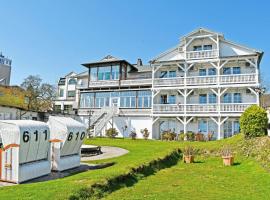 Sassnitzer Hotel mit Bäderarchitektur, Seeblick und Sauna, מלון בזאסניץ