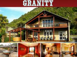 The Ghost Lodge, complejo de cabañas en Granity