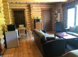 Part of house, sauna and terrace, hotel with parking in Ranniku