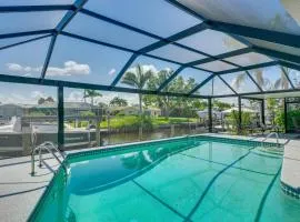 Canalfront Home with Dock and Pool 5 Mi to Ft Myers!