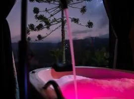 Infinity Valley Cabanas de Altitude Urubici、ウルビシのヴィラ