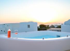 Helen Beach Front Luxury Villas, Hotel in Kastraki Naxos