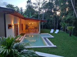 New Private Pool Villa, cottage in Baan Tai