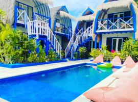 Tropical House Bungalows, sted med privat overnatting i Gili Trawangan