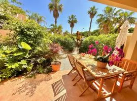 T2 avec jardin, clim & piscine - Proche plages et randos, parking privé - La Rascasse