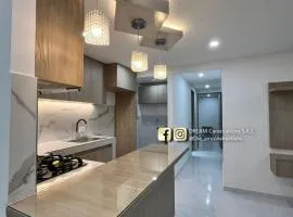 Loft Moderno con aire , en conjunto Goya con piscina T12