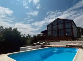 Le Chalet M - Cabană cu o panoramă de poveste.