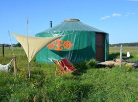 Dzika Jurta na Łebkach, glamping site in Łebki