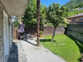 Gartenwohnung im Zentrum von Vira/Gamborogno