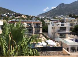Stone House Aparts 1 plus 1 mit Poolterrasse Kalkan No 1, accessible hotel in Kas