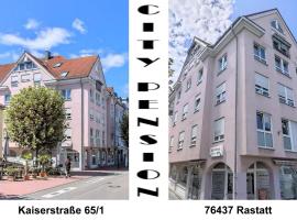 City Pension, hotell sihtkohas Rastatt