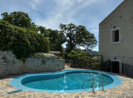 Ancient Eleftherna Villas, hotel with pools in Elefterna