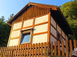 Arode Hütte Harzilein - Romantic tiny house on the edge of the forest: Zorge şehrinde bir küçük ev