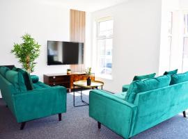 City Center Apartments FREE PARKING, alojamento com cozinha em Liverpool