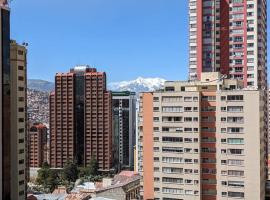 Cómodo y céntrico mono ambiente, semesterboende i La Paz