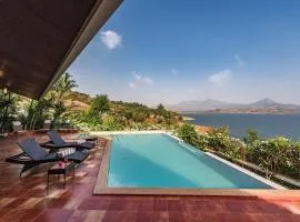 SaffronStays Shambhala Lakeside-Infinity Pool Villa in Pawna