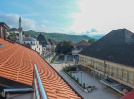 Penthouse, hotel with parking in Jajce