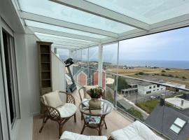 DÚPLEX DE LUJO EN FOZ CON VISTAS al MAR、フォスのアパートメント