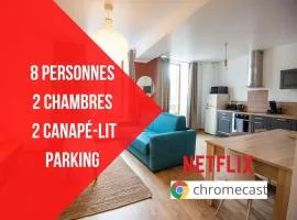 MAISON DIVISÉE EN 2 APPARTEMENTS POUR 8 PERSONNES
