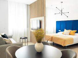 Blanq Marina Suites, apartament cu servicii hoteliere din Valencia