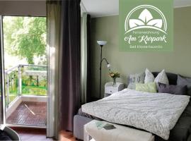 Ferienwohnung Am Kurpark, levný hotel v destinaci Bad Klosterlausnitz