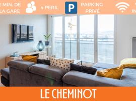 ZenBNB / Le Cheminot / Hyper-Centre / 2 min. Gare, hotel com estacionamento em Annemasse