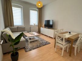 Große Ferienwohnung für Gruppen und Familien bis 8 Personen mit Balkon, apartamento en Erfurt