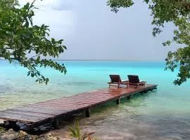 Atmósfera maya Lake Front Chalet