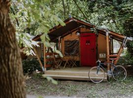 Sioglamping in Siocamping, hotel Siófokon