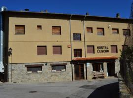 Hostal l'Escon, hotell med parkering i Llanars