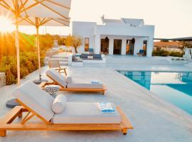 Amalthea, Outstanding Seaside Luxury Villa, Paros，Santa Marina的度假住所