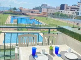 NUEVO !!! Apartamento Peñíscola Playa con piscinas y tenis
