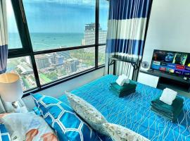 The BASE Central PATTAYA 2Bed on Sky, sewaan penginapan tepi pantai di Pattaya Central